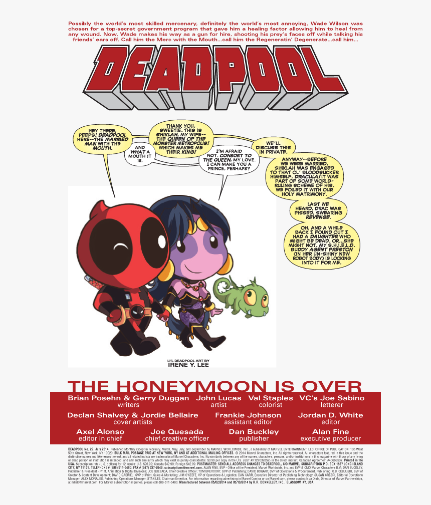 Deadpool Y Shiklah, HD Png Download, Free Download