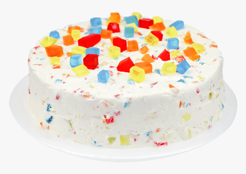 Jello Cake - Birthday Cake, HD Png Download, Free Download