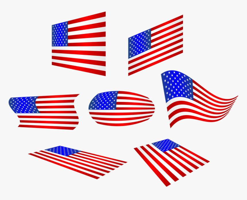 Transparent Bandera De Estados Unidos Png - American Flag Clip Art, Png Download, Free Download