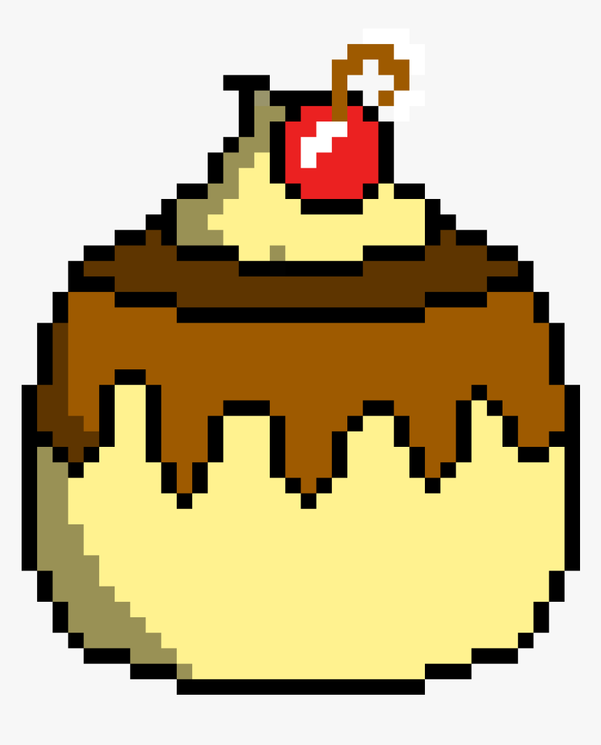 Pixel Art Kawaii Cake, HD Png Download, Free Download