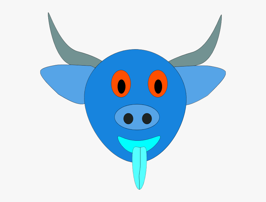 Cartoon Bull Face, HD Png Download, Free Download