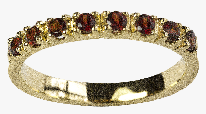 Lavish Garnet Band Eliise Maar Jewellery Handcrafted - Bangle, HD Png Download, Free Download