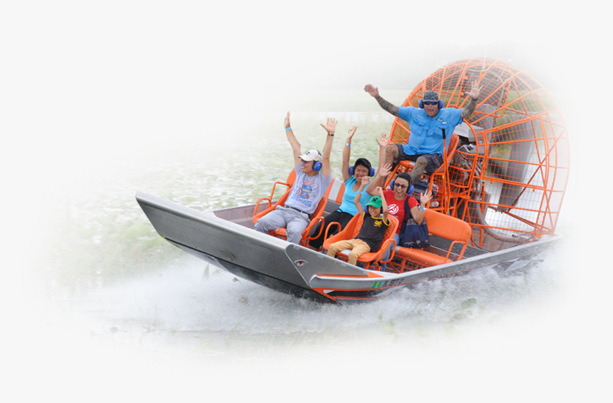 Best Airboat Rides In Orlando Florida Orange Airboat - Airboat Rides, HD Png Download, Free Download