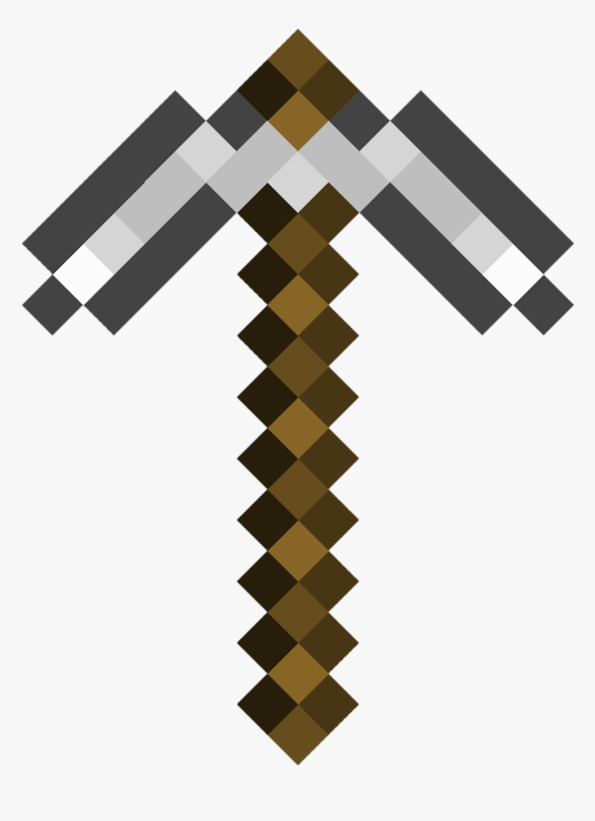 Minecraft Iron Pickaxe Png