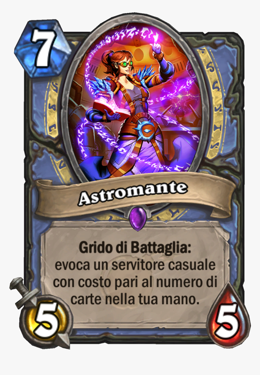 Itit Astromancer - Mage Epic Cards Hearthstone, HD Png Download, Free Download