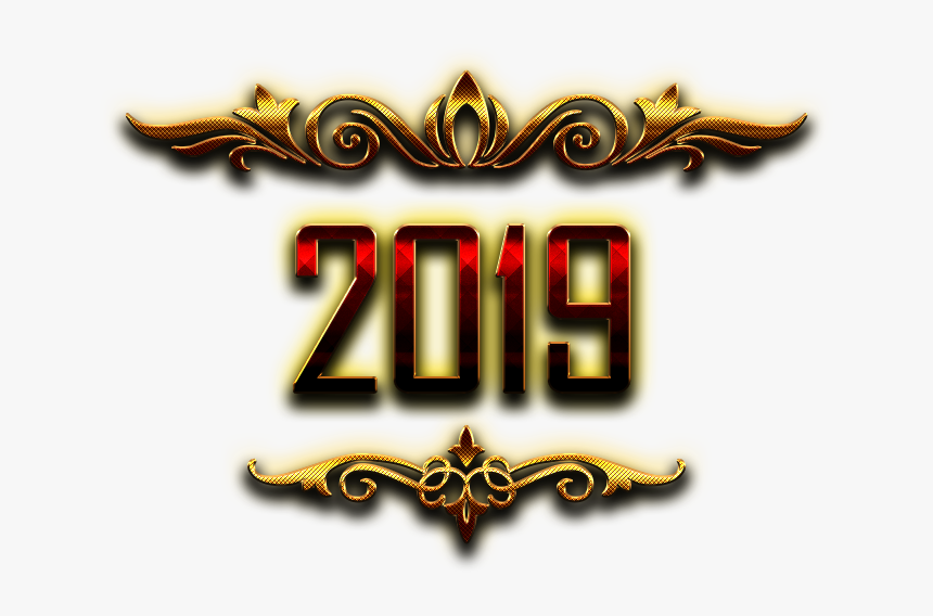 2019 Png Pic - Png Format New Year 2019 Png, Transparent Png, Free Download