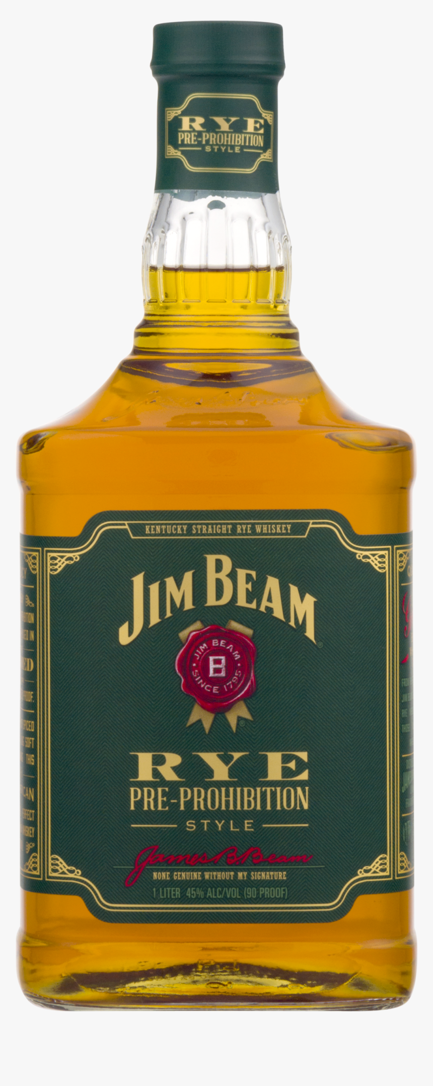 Jim Beam Black 1l, HD Png Download, Free Download