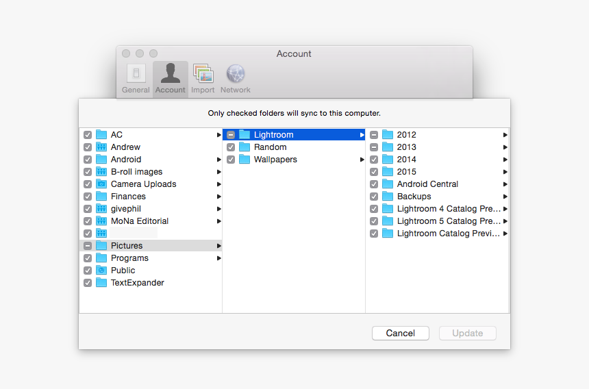 Dropbox Selective Sync Desktop App - Sync Dropbox With Computer, HD Png Download, Free Download