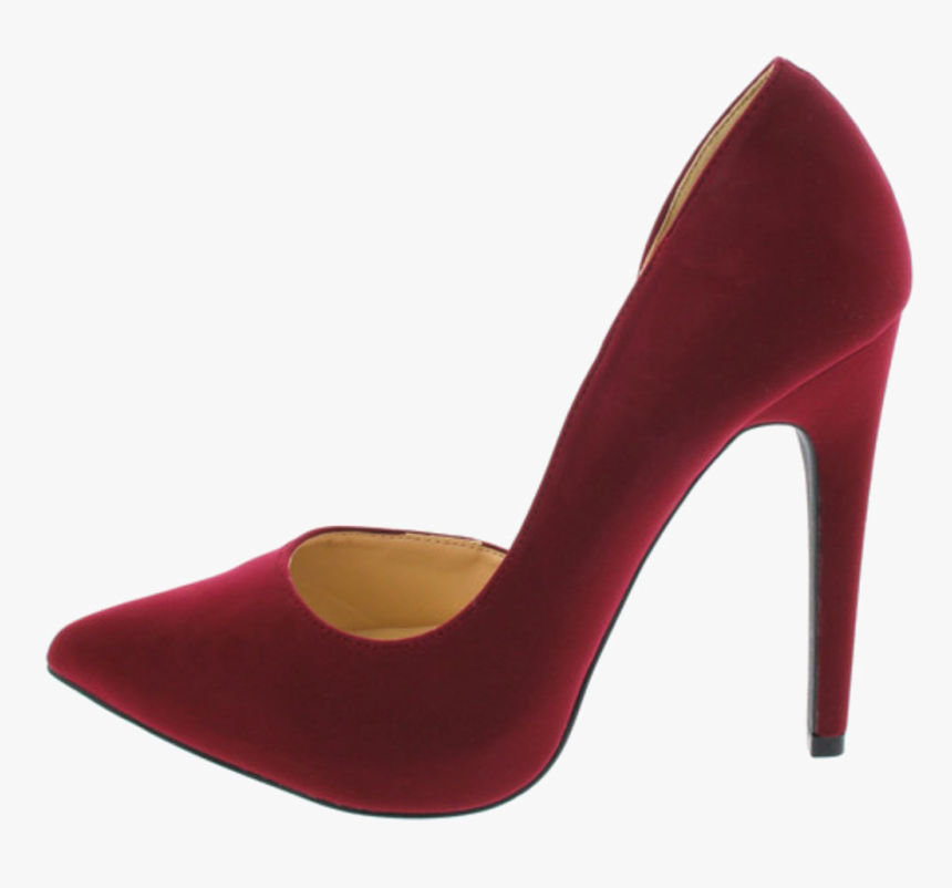 Burgundy Evening Heels With Ankle Ribbon, Prom Shoes, Formal Wear
