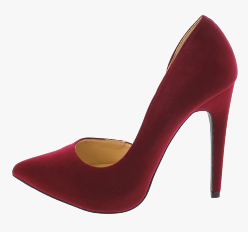 Prom Heels Png Transparent Image - Burgundy High Heels Png, Png Download, Free Download