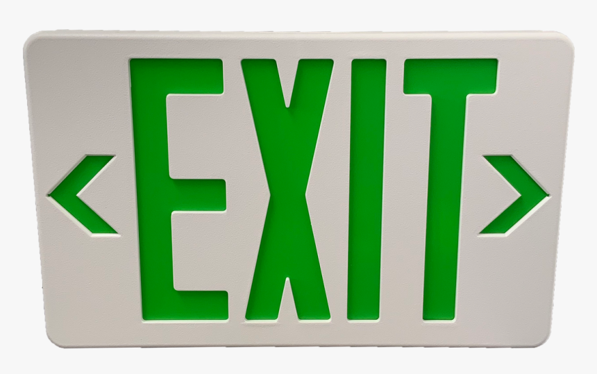 Exit Sign, HD Png Download, Free Download