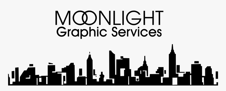 Moonlight Graphic Services Logo Png Transparent - Skyline, Png Download, Free Download