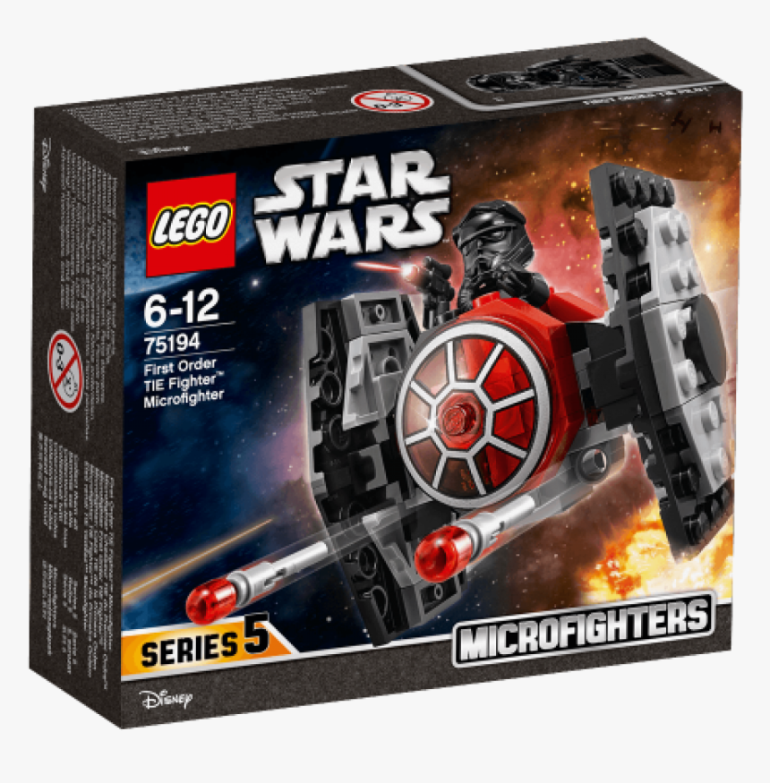 Lego Star Wars First Order Tie Fighter Microfighter, HD Png Download, Free Download