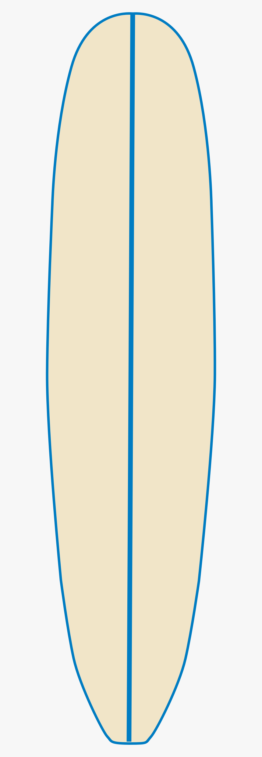 Clipart - Surfboard, HD Png Download, Free Download