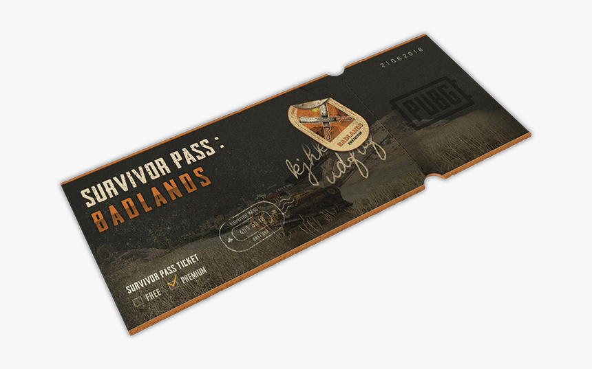 Survivor Pass Badlands - Label, HD Png Download, Free Download