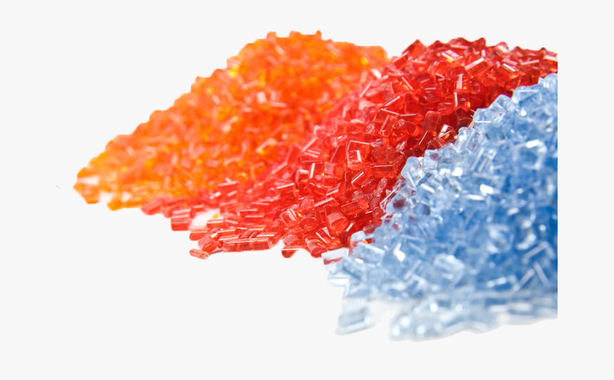 Transparent Plastics Colored - Transparent Colored Plastic Granules, HD Png Download, Free Download