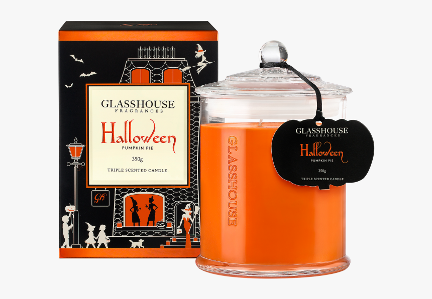 2016 Limited Edition Halloween Pumpkin Pie 350g Candle - Glasshouse Pumpkin Pie Candle, HD Png Download, Free Download