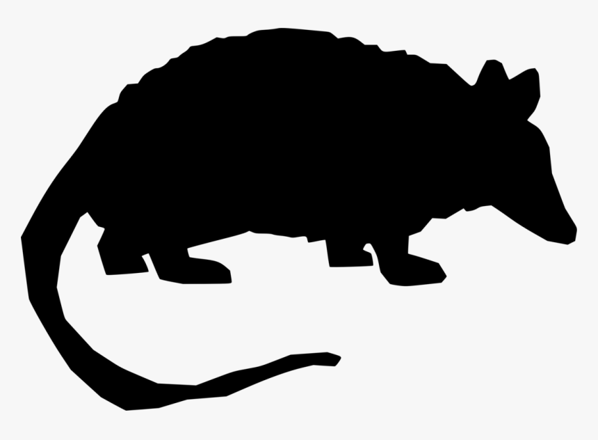 Armadillo Silhouette Transparent, HD Png Download, Free Download