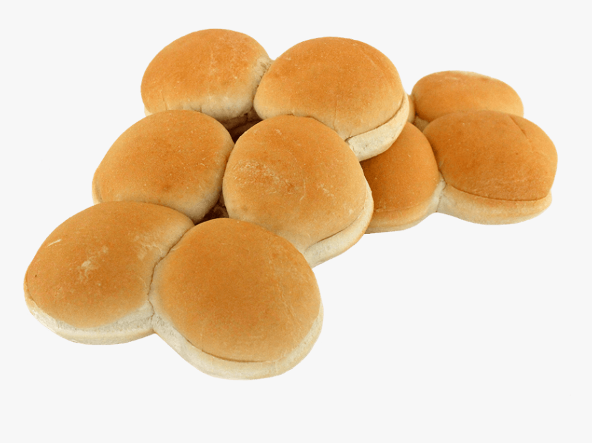 Plain Slider Bun - Fast Food, HD Png Download, Free Download