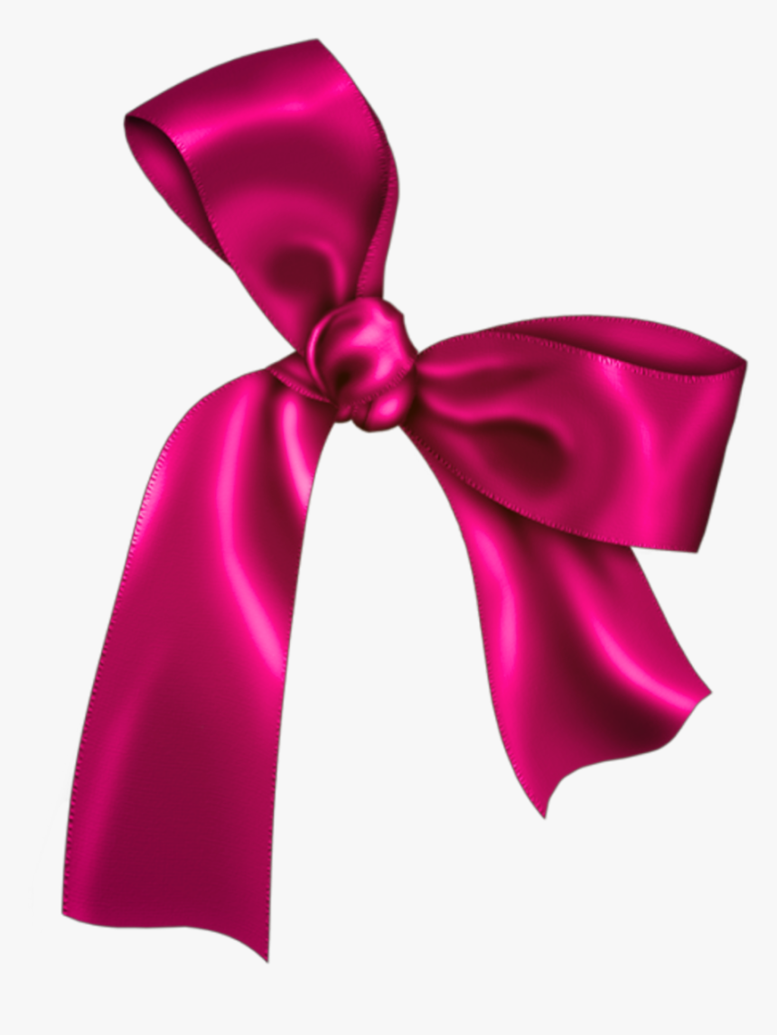 #bow #lazo #ribbon #cinta #pink #rosado #rosy #magenta - Liston Rosado, HD Png Download, Free Download