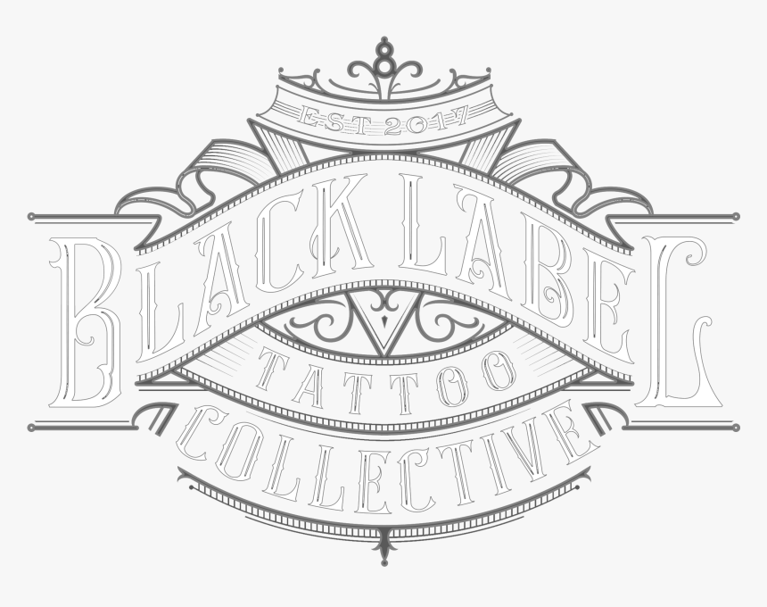 Eugene Black Label Tattoo - Illustration, HD Png Download - kindpng