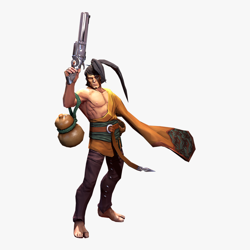 Shogun Drawing Vainglory Ringo - Vainglory Ringo One Arm, HD Png Download, Free Download