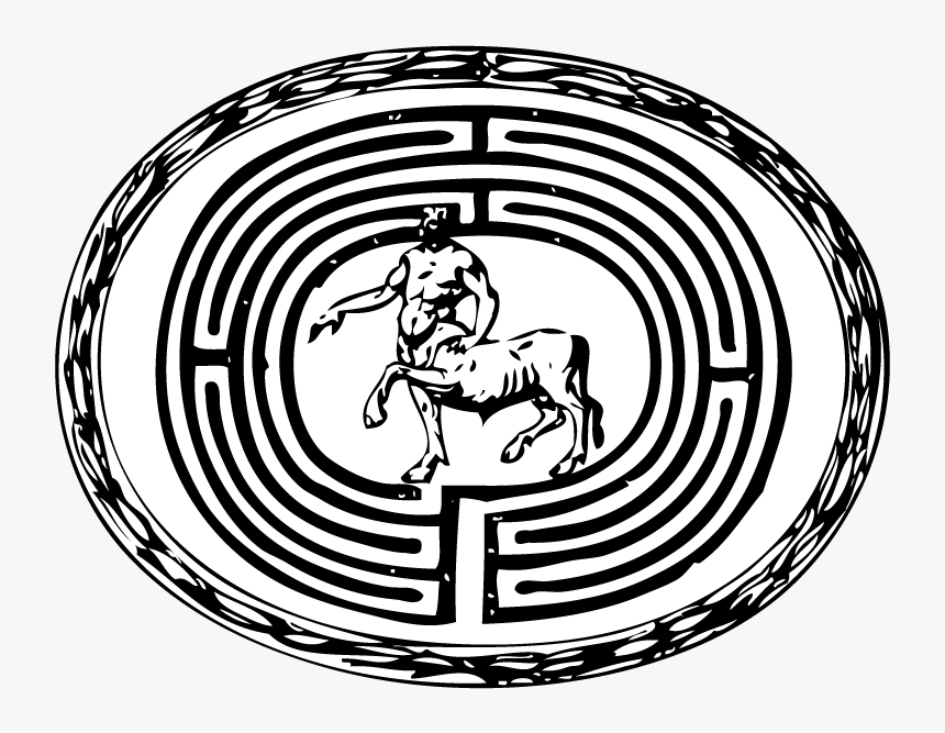 The Man Who Runs From The Call, Like The Mythical King - Labyrinth In Daedalus And Icarus, HD Png Download, Free Download