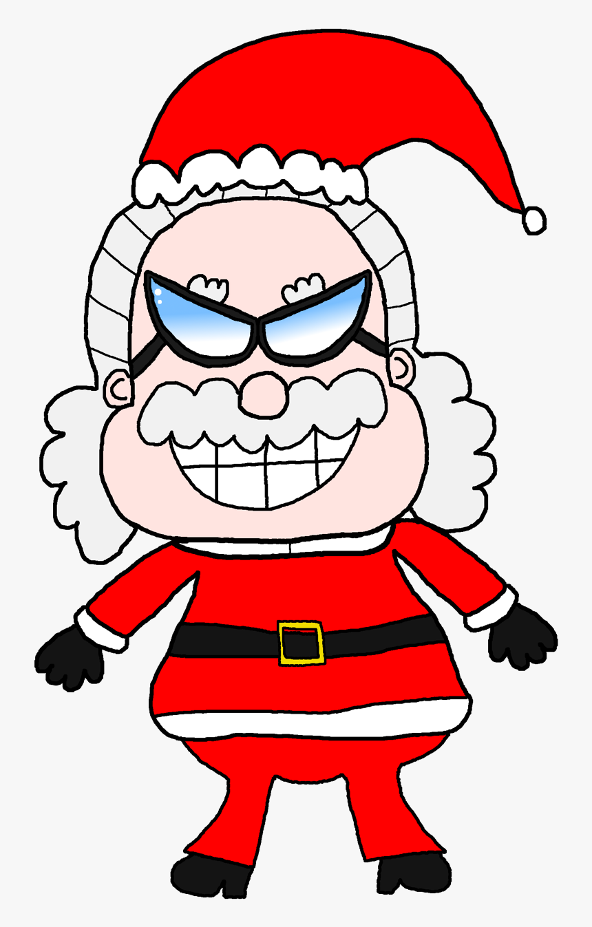 Drawn Pies Santa Claus Cartoon Hd Png Download Kindpng