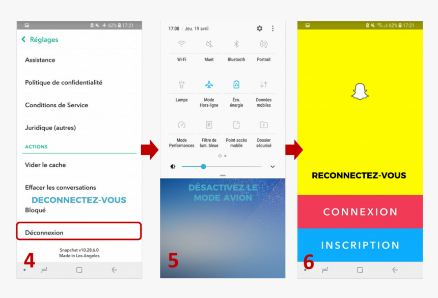 Screen Snapchat Part - Capture D Écran Snap, HD Png Download, Free Download