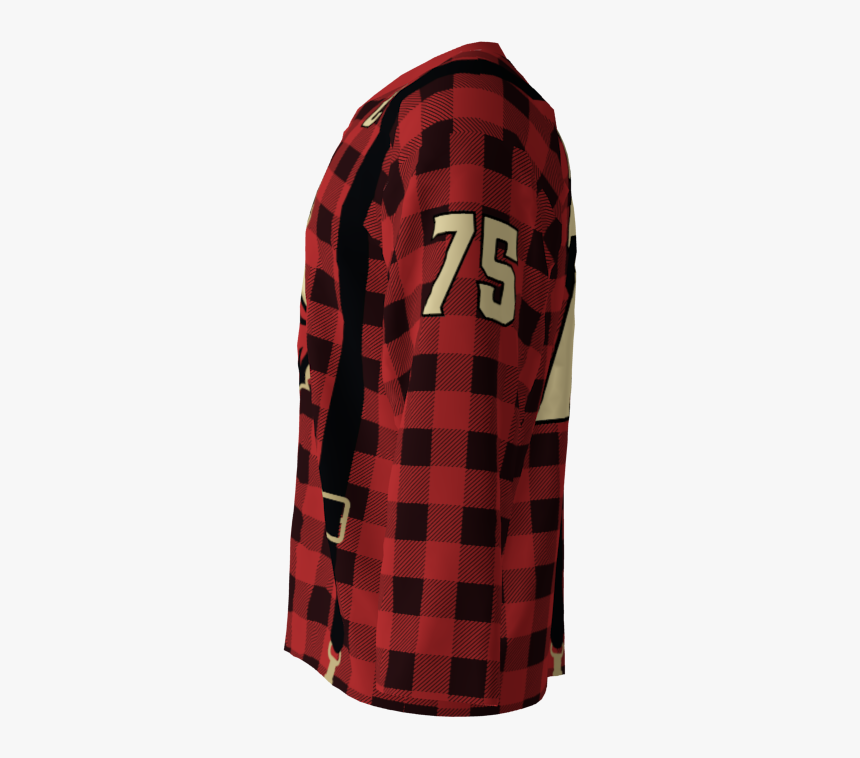 Lumberjacks Custom Hockey Jersey - Plaid, HD Png Download, Free Download