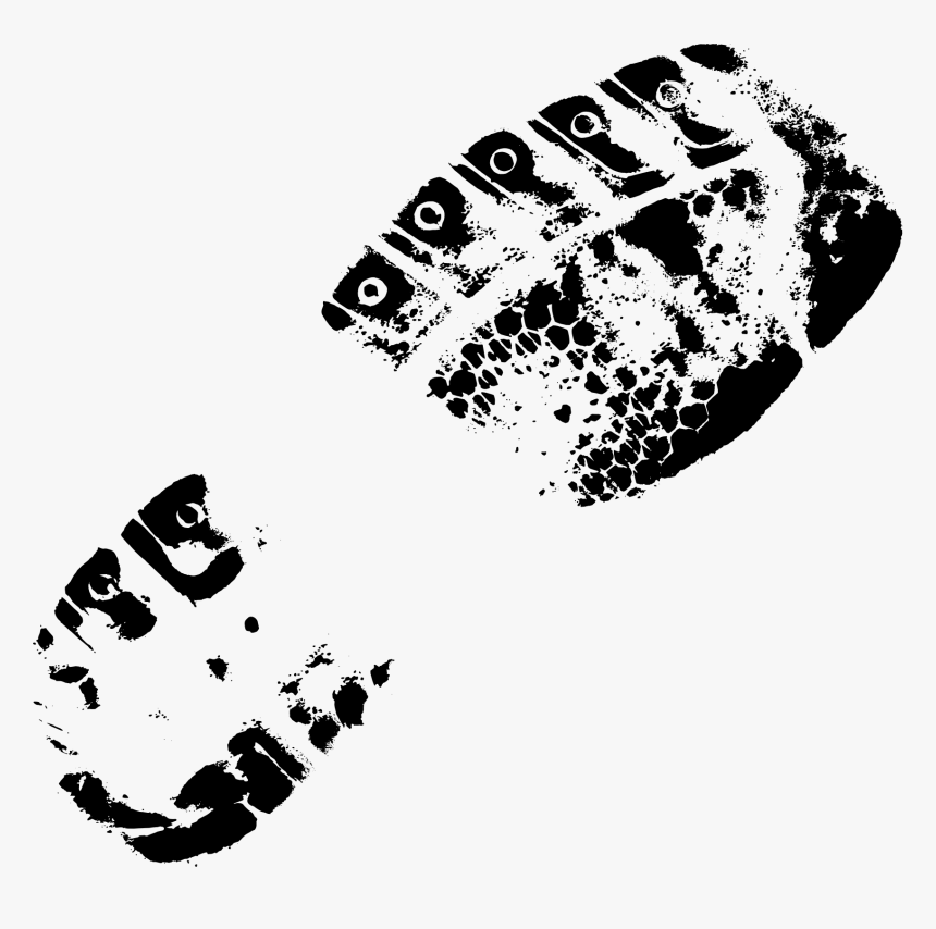 Size 10 Shoe Footprint, HD Png Download - kindpng