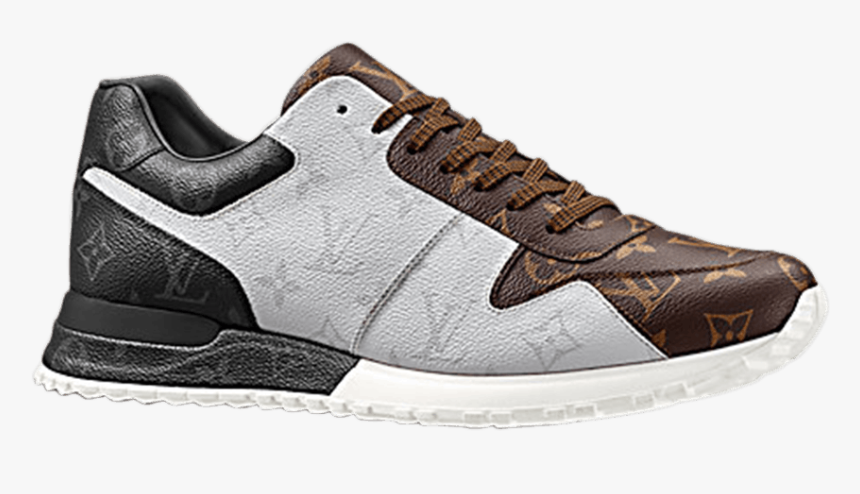 Brown White And Black Louis Vuitton Sneakers, HD Png - kindpng