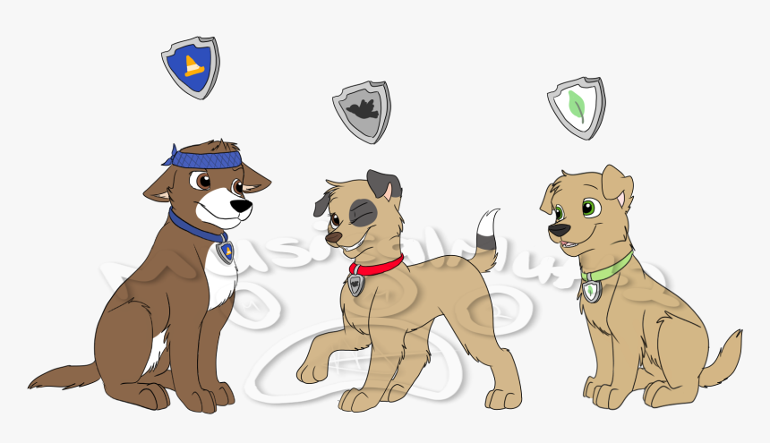 Grown Up Pups^^ - Cartoon, HD Png Download, Free Download