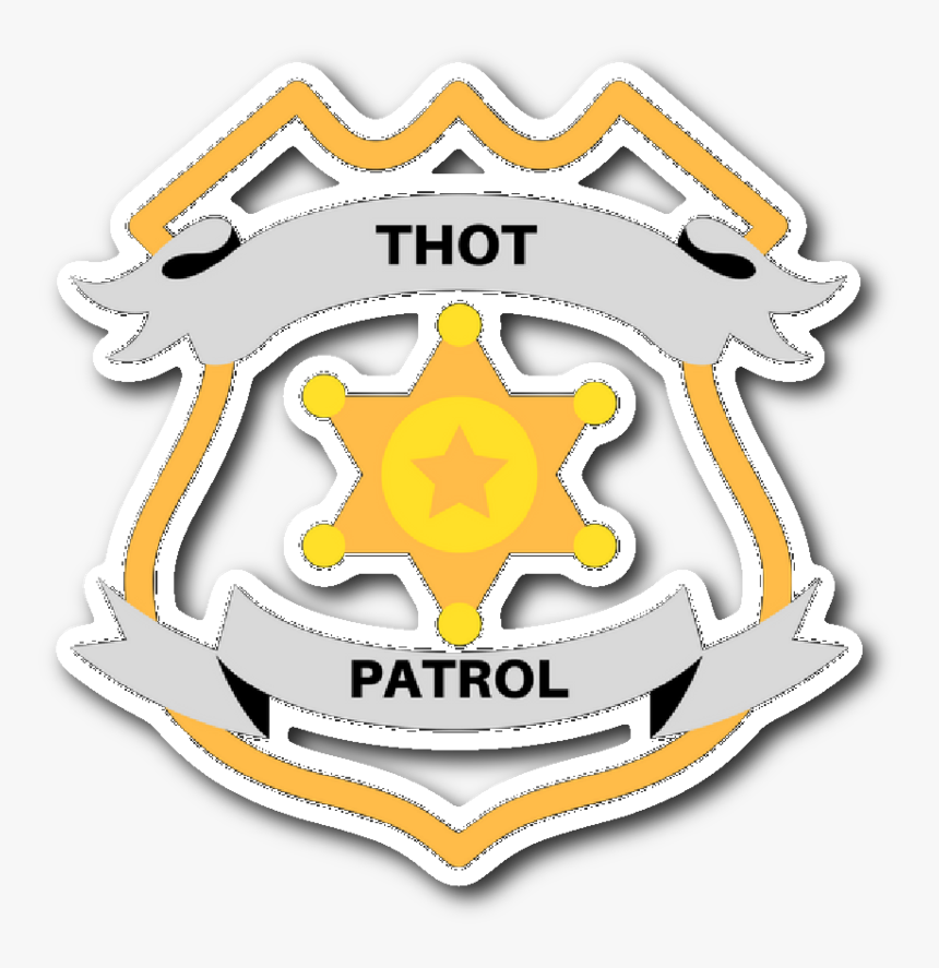 Transparent Thot Png - Thot Patrol Badge Png, Png Download, Free Download