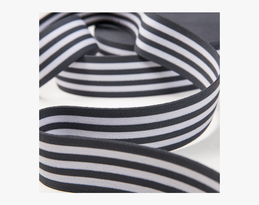 Soft Touch Elastic Grey White Stripes, HD Png Download, Free Download