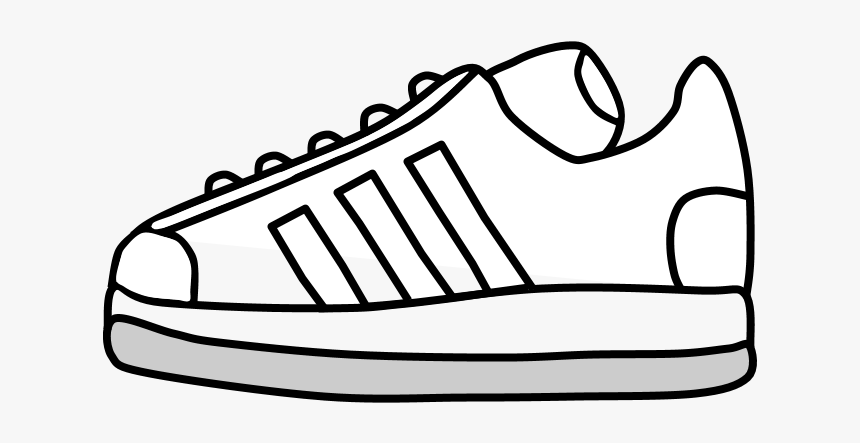 white tennis shoes with black stripes