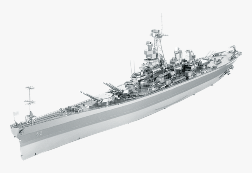 Uss Missouri Metal Model Kit, HD Png Download, Free Download