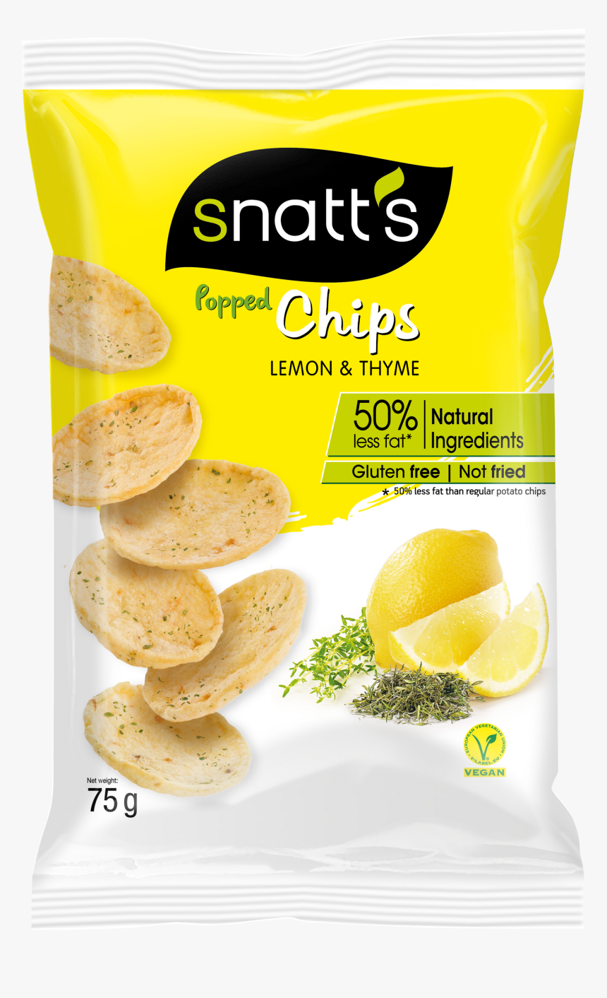Popped Chips Lemon, HD Png Download, Free Download