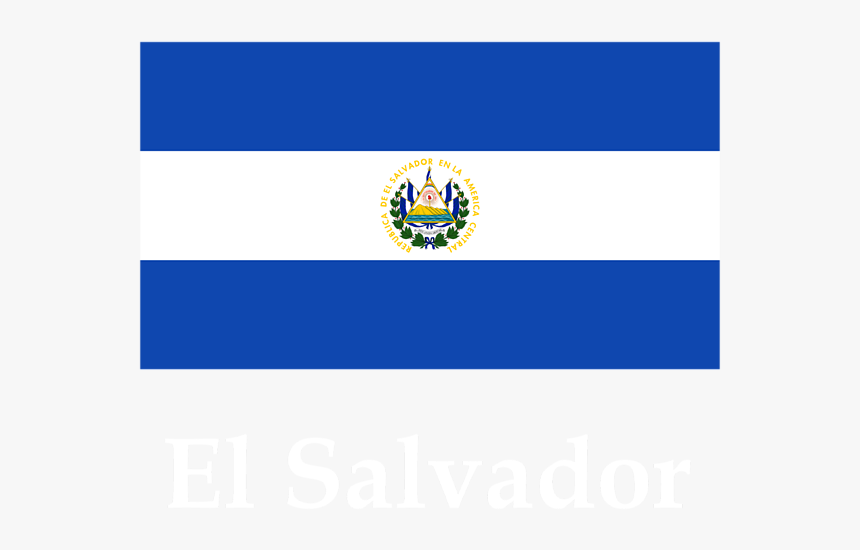 El Salvador Flag Png, Transparent Png, Free Download