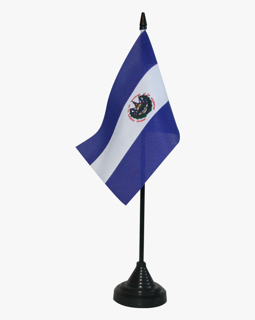 El Salvador Table Flag, HD Png Download - kindpng