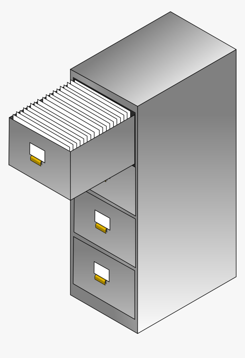 File Cabinet Clipart, HD Png Download - kindpng
