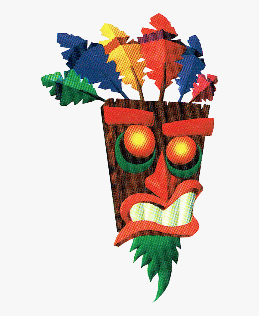 Crash Bandicoot Aku Aku Japanese Clipart , Png Download, Transparent Png, Free Download