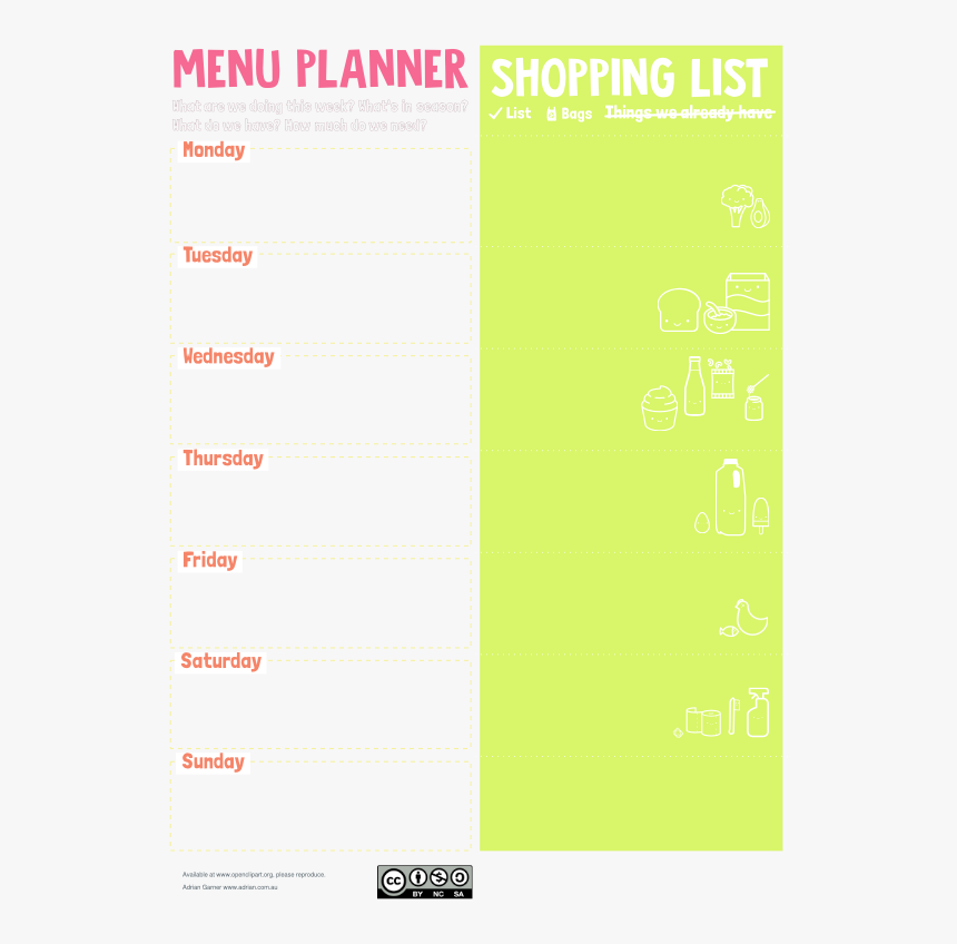 Planner Png, Transparent Png, Free Download