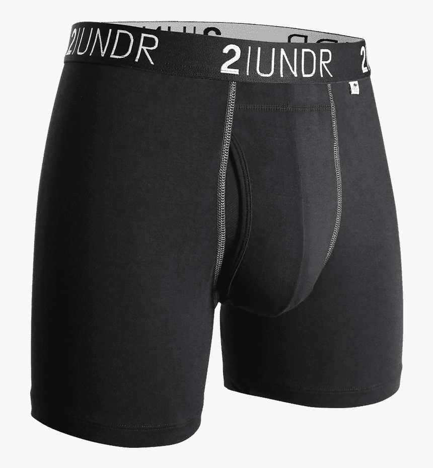 Swing Shift 6in Boxer Brief Black/grey, HD Png Download, Free Download