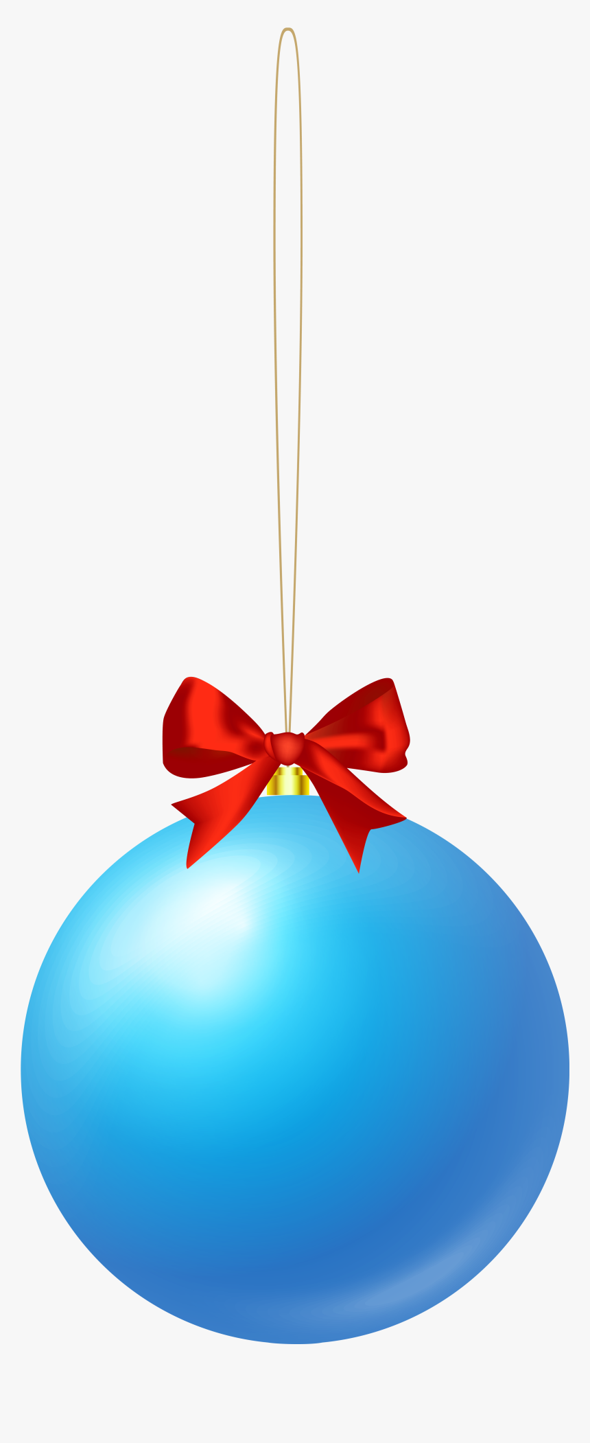 Christmas Ball Blue Png Clip Art - Christmas Decoration, Transparent Png, Free Download