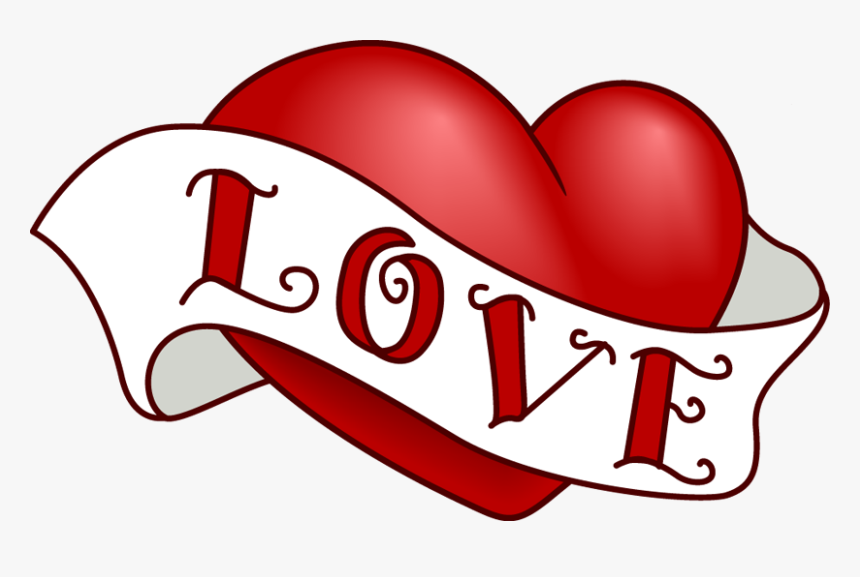 Love Heart Clipart Valentine - Clip Art Love, HD Png Download, Free Download