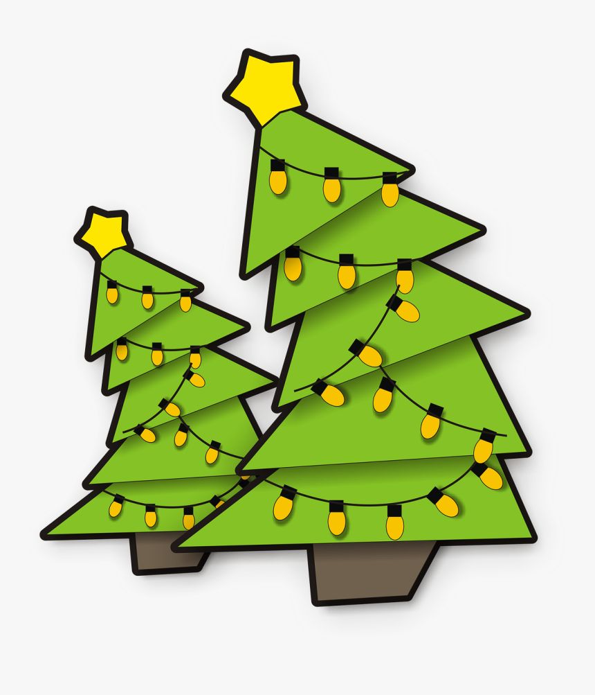 Pine, Tree, Lights, Christmas Tree, Png, Xmas - Çam Ağacı Png, Transparent Png, Free Download