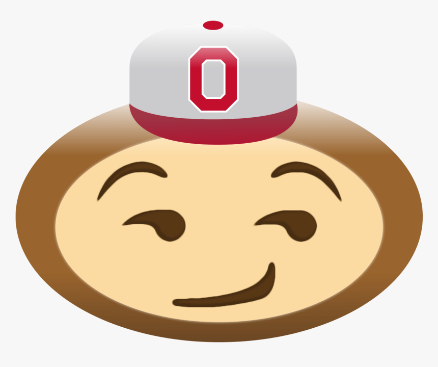 Ohio State Buckeyes Emoji - Smiley, HD Png Download, Free Download