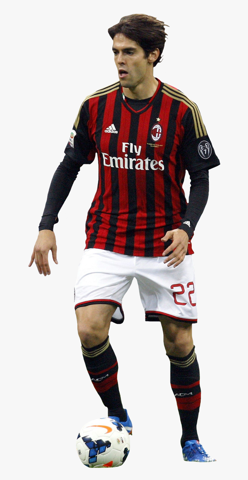 Ac Milan Uniform Kaka, HD Png Download, Free Download