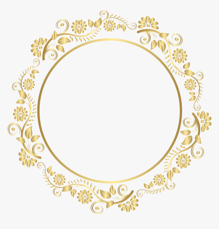 Oval Clipart Golden, HD Png Download, Free Download